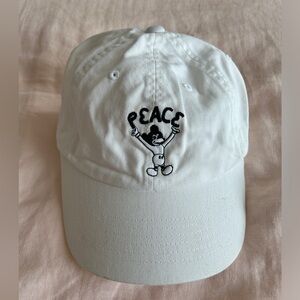 Sky High Farms Mickey Mouse peace baseball cap